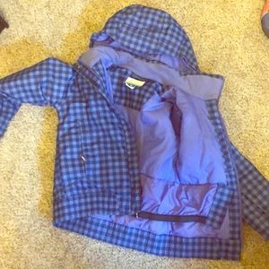 Girls medium sized winter jacket